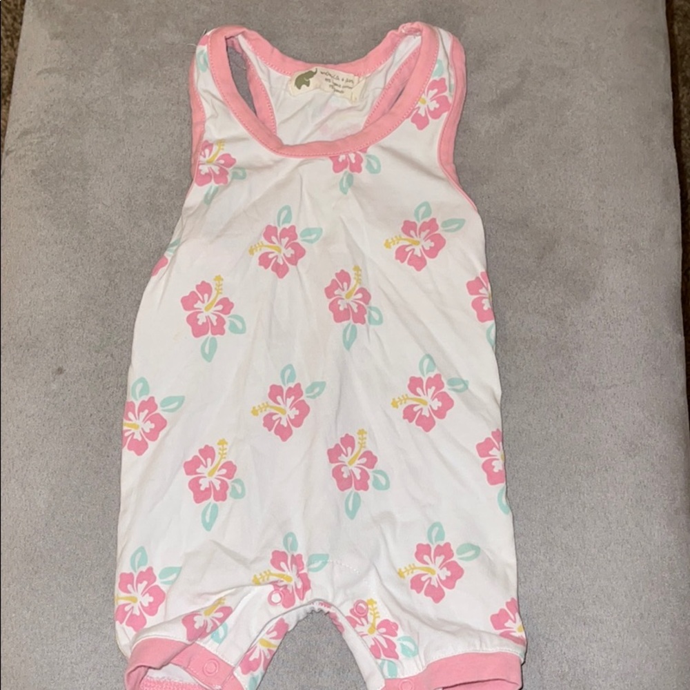 Monica and Andy baby girl outfit